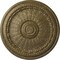 Ekena Millwork Brunswick Ceiling Medallion (Fits Canopies up to 4 1/2"), 27"OD x 2 1/2"P, Mississippi Mud Crackle CM27BRMMC - alternate 1